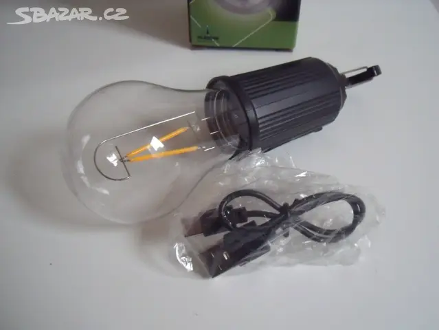 Dobíjecí USB žárovka, nová